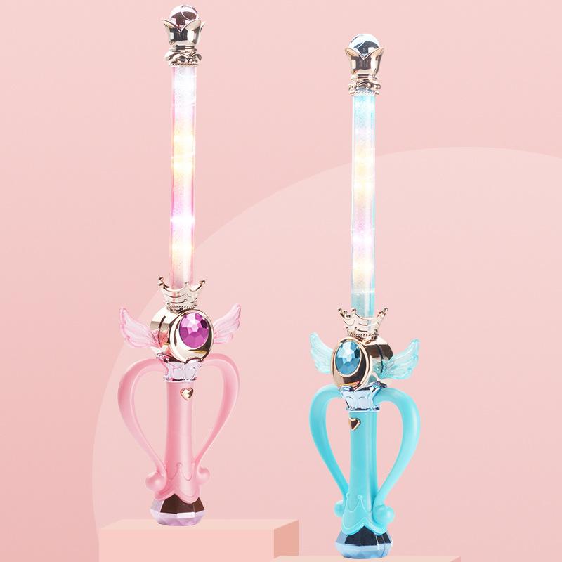 Lights Music Magic Sword Electric Sound Fairy Magic Wand Princess Flash Stick Girl Play House Toy