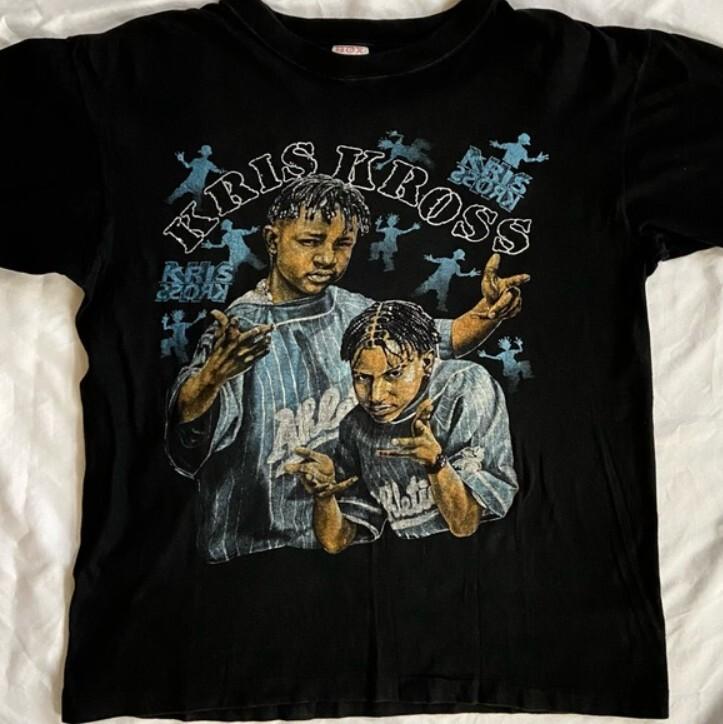 

90#039s Kris Kross Shirt No Dry Rot Shirt Classic Black Unisex S5XL Unisex T-Shirt XXL