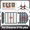 Compatible for Dreame D10s Plus Robot Vacuum Main Side Brush HEPA Filter Mop Pad Dust Bag Replacement Spare Parts Accessories