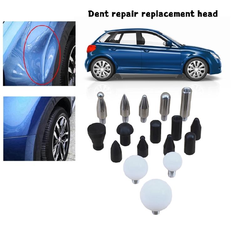 Dent Repair Knocking Down Pen Replacement Head Paint Pit Removal Leveling Hammer Heads Repair Tool Dent Removal