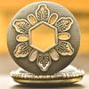 Vintage Hollowed-Out Clamshell Bronze Flower Carved Necklace Quartz Pocket Watch Fashion Jewelry Gift