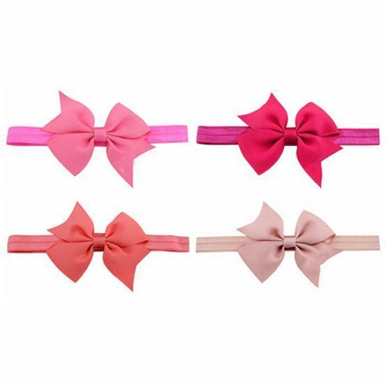 Cute Bowknot Baby Girl Toddler Kids Headband Hair Gift