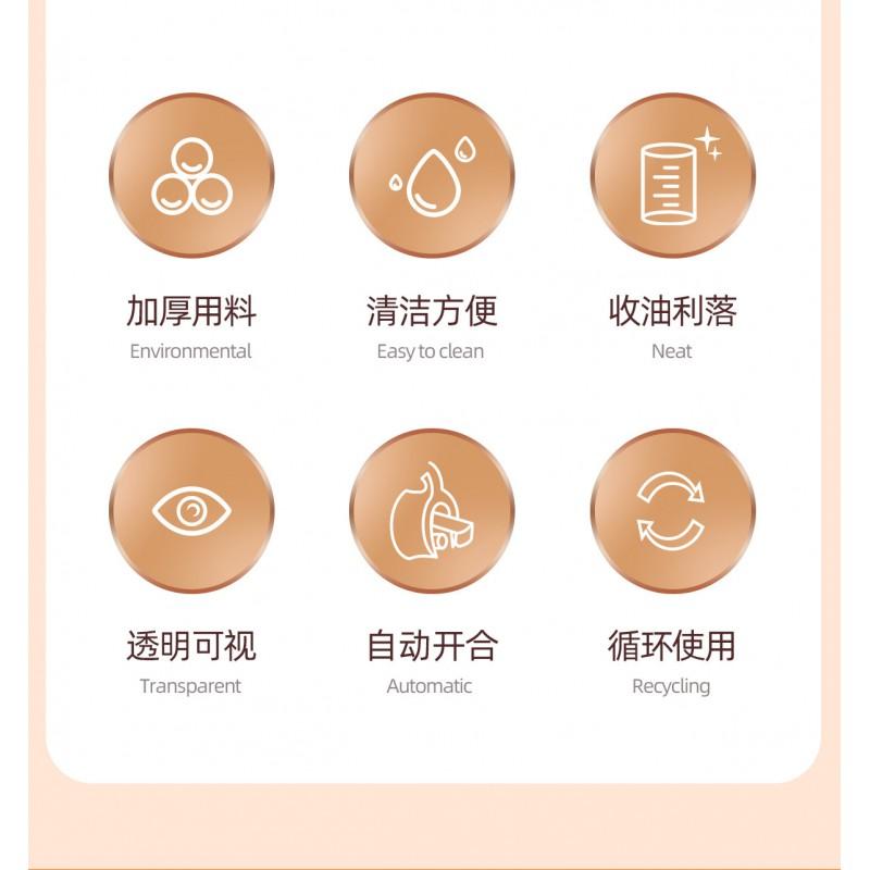 Glass Oil Sprayer Bottle Kitchen Use - Spray Pour Dual Function Leakproof Non-Drip Uniform Mist Dispenser Soy Sauce