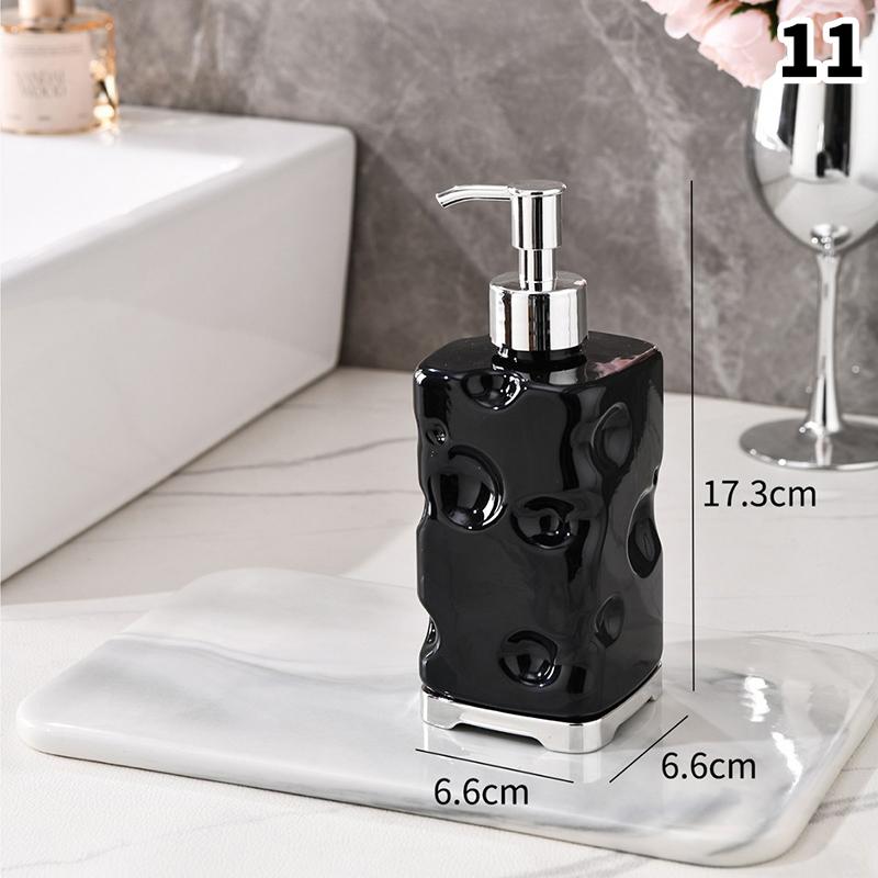 Soap Dispenser For Liquid Bathroom Empty Refill Subbottle Detergent Kitchen Press Type Hand Sanitizers Shower Gel Shampoo Bottle