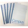 KOKUYO Note Campus Note 5-Book Pack B5 B-lined 30 Sheets No-3BNX5