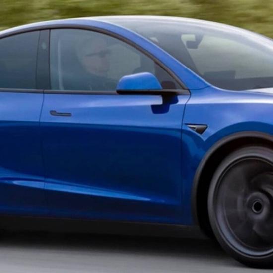 Black Right-Side Passenger Door Wing Mirror Cover Lower Holder For Tesla Model Y