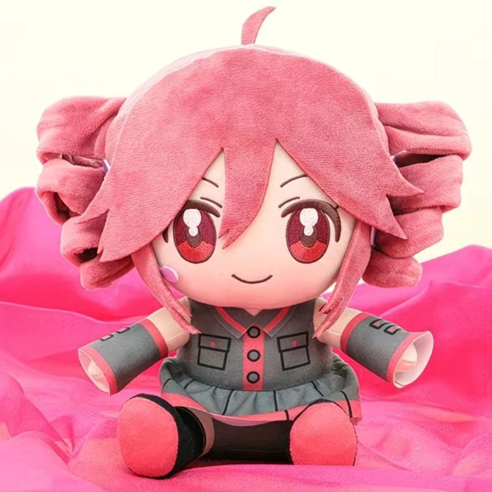 23CM Plyšová hračka Kasane Teto Mäkká bábika Vypchaté plyšové figúrky Anime Cosplay Kreslená Narodeninový darček Vianočný darček pre fanúšikov Dievča