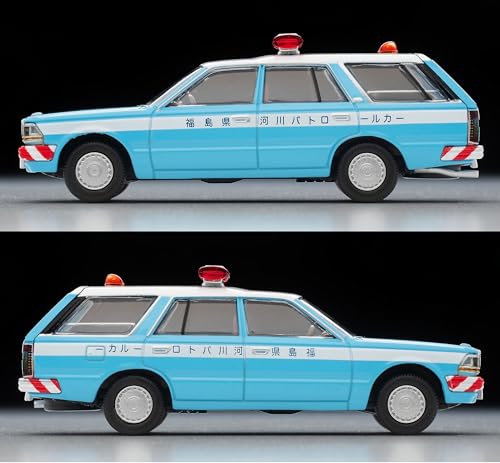 Tomytec Tomica Limited Vintage Neo LV-N332a Nissan Gloria Van River Patrol Car (Finished Product)