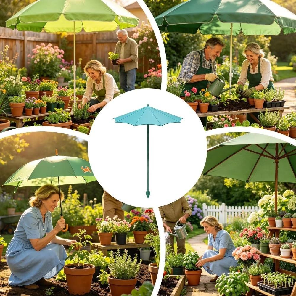 Mini-Pflanzenregenschirm UV-Schutz Gartenpflanzen-Sonnenschutz Setzlinge Sonnenschirm Topfpflanzen