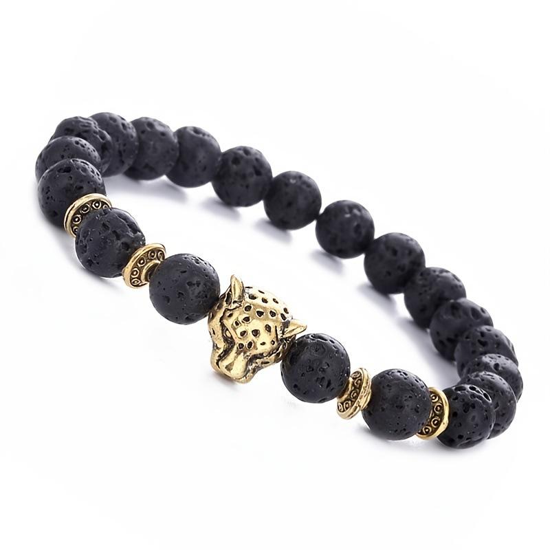 

JYL TS Bracelet Lion Leopard Handmade Strength & Courage Enhancement T297-Gold легкие thulian розовый