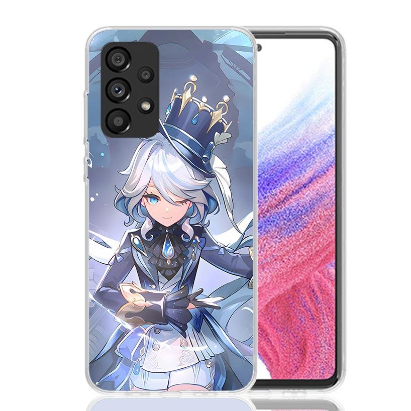 Genshin Impact Furina Handyhülle für Samsung Galaxy A17 A16 A15 A14 A13 A57 A56 A55 A54 A53 A37 A36 A35 A34 A33 A26 A25 A24 A23