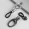 1Pcs Business Anti-Lost Keyring Car Key Chain Pendant Metal Simple Keychain Men'S Waist Hanging Buckle Ring Hangings Decoration