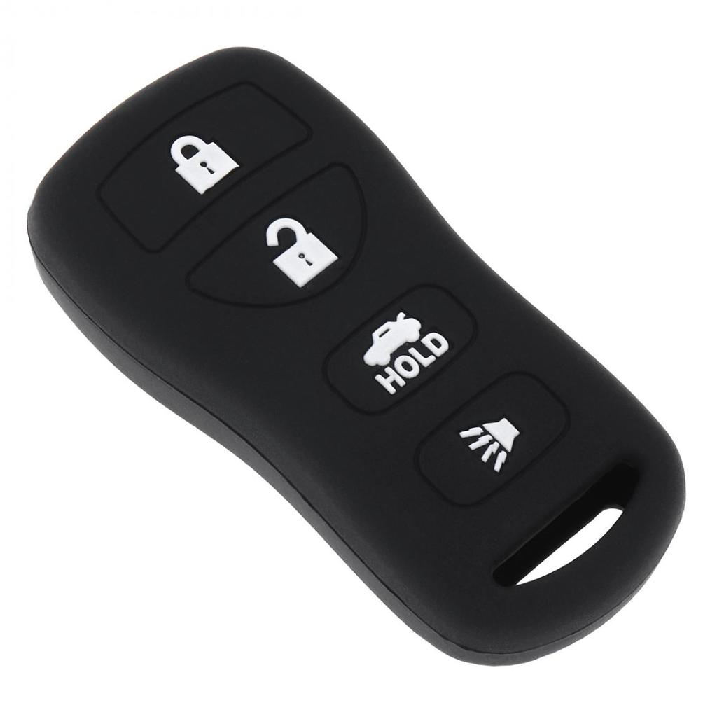 4 Buttons Soft Silicone Auto Car Key Case Cover Protector Holder Fit for Infiniti EX35 FX45 G35 I35 Q45 QX56 350Z Armada NissanGood product