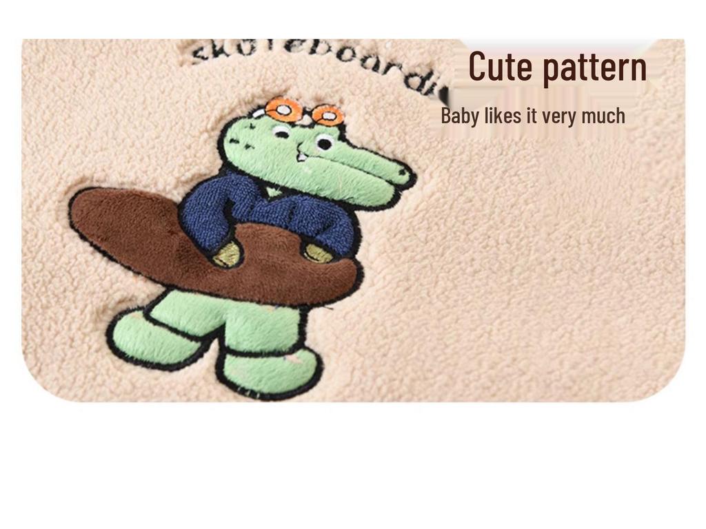 Jingqi Aoli Velvet Baby Vest: Warm, Thickened, 2025 Style Fleece for Infant Autumn/Winter Wear