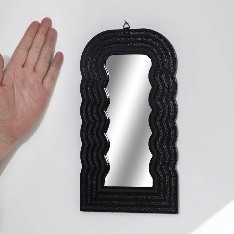 2pcs/set Wooden Storage Racks Acrylic Lenses Wooden Wall Flower Pot Racks Handmade Crafts Home Decoration Hanging Ornaments