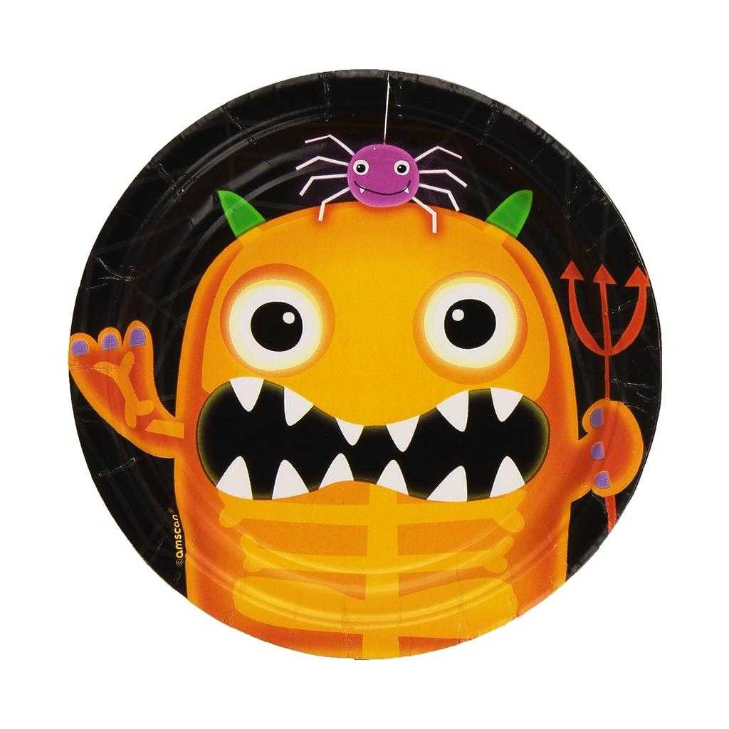 Amscan Boo Crew Paper Dessert Plate (Pack of 8)