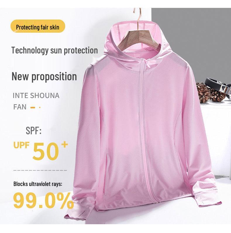Women's UV Protection Fishing Jacket - Sun Protective Mesh Shirt