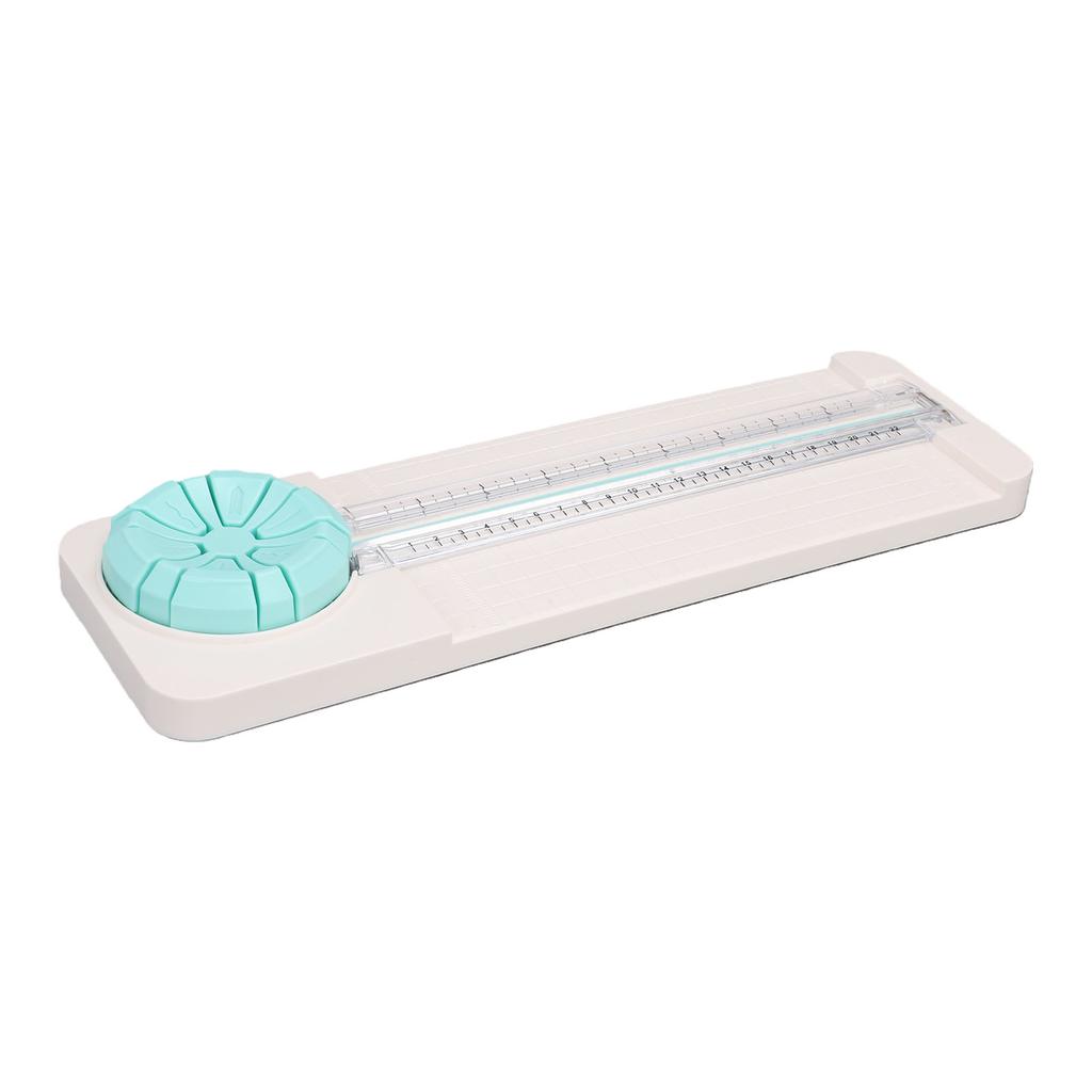 6 in 1 Paper Trimmer Craft Paper Cutter Scrapbooking Tool with Straight Dotted Curved Scoring Wavy Styles for Coupons