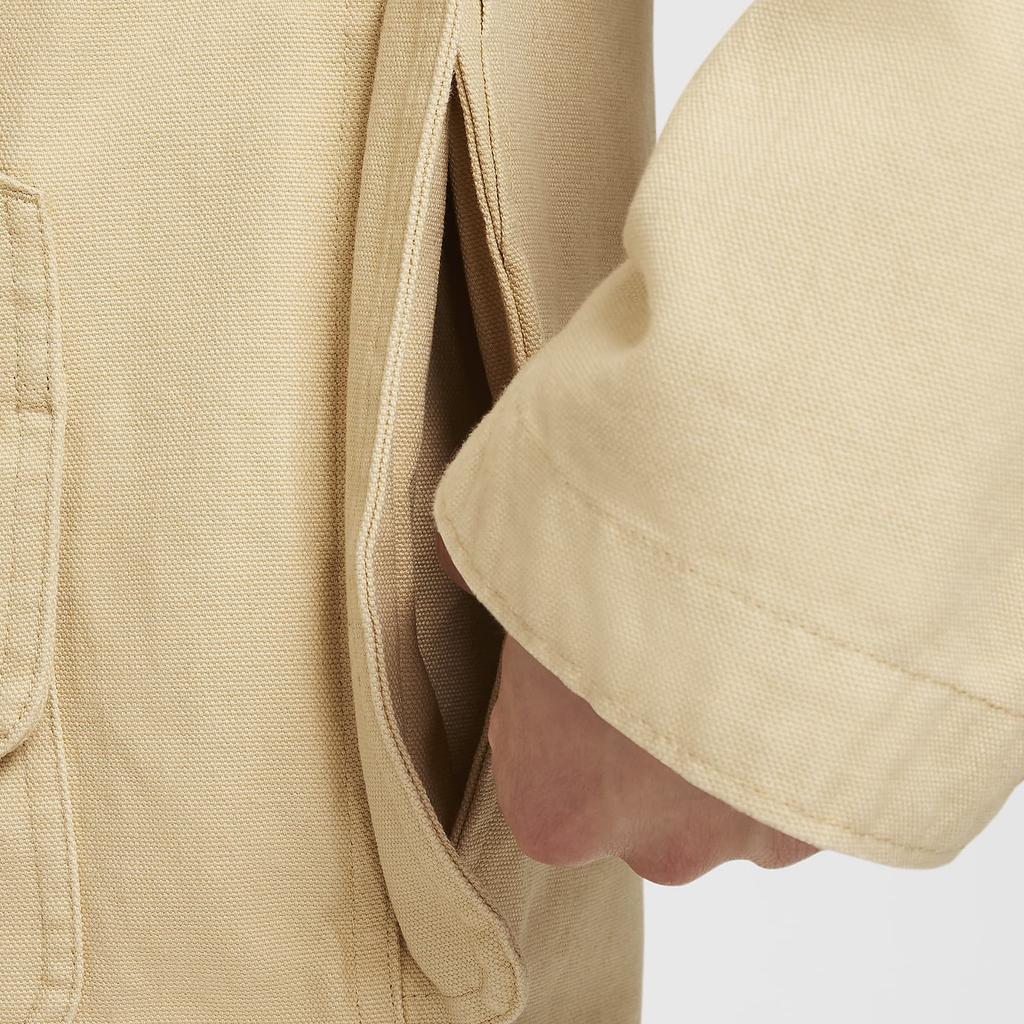Nike Flannel Lined Barn Jackets & Coats Men's Sesame Yellow FZ0133-252
