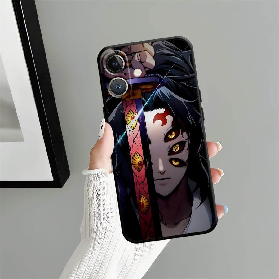 Demons Anime Slayer Case for iPhone 12 X XS XR 17 16 Pro Max 11 SE 17Air 14 7 8 13 Mini 15 Plus Soft Back Phone Cover