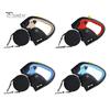 Retractable Dog Leash for 2 Dogs Nylon Traction Rope with LED Lights Ergonomic Handle Poop Bag Holder for Small Dogs