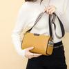 Leather Bag Women's Bag New Trendy Fashion First Layer Cowhide Shoulder Messenger Bag Large Capacity Pillow Bag