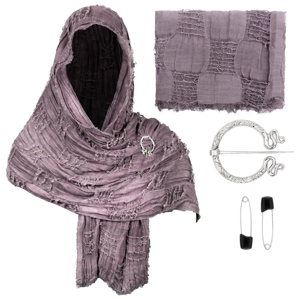 Dames Shawl Wrap van Katoen Linnen met Franjes voor Alle Casual Kleding