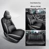 Sylphy Full Leather Car Seat Cushion - New Universal Model for Five-Seat Cars, Suitable for All Seasons