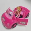 Non-Toxic Doll'S Vehicle Funny Cabriolet Mini Fashion Children'S Doll With Pet Dog Travel Dreamcar Playset Playhouse No Electricty Function