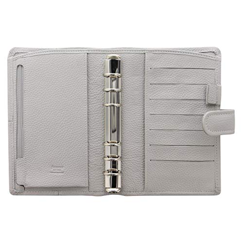 Filofax Classic Stitch Soft Sistem Organizer, Bible, Gri, 028526, Resmi İthalat