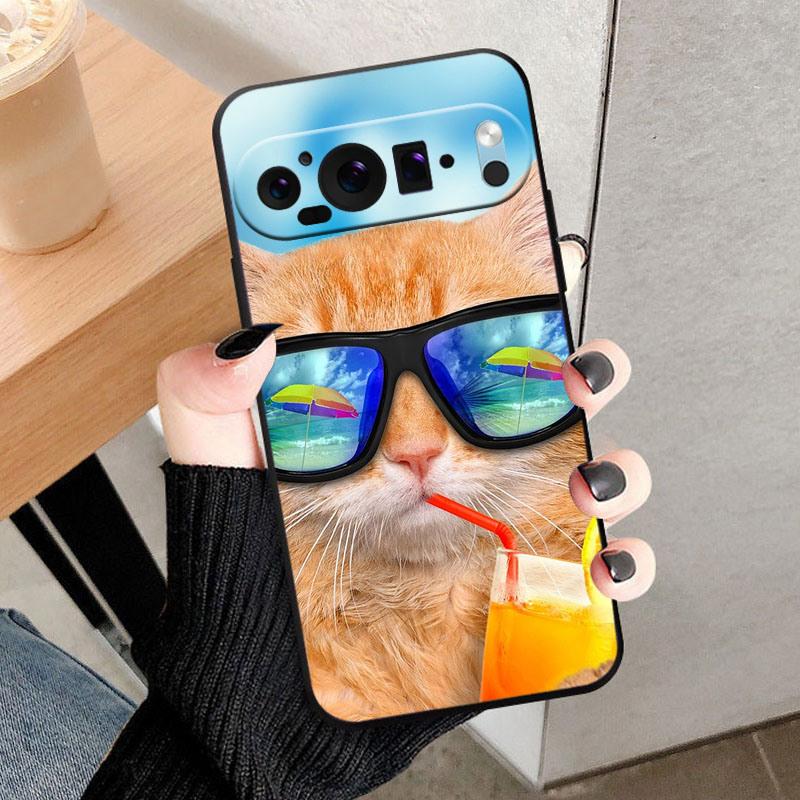 For Google Pixel 9 9A 9Pro Case Stylish Cover Soft TPU Silicone Phone Case For Google Pixel 9 Pixel9 Pro  Pixel9A Fundas Bumper