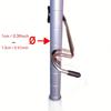 Outdoor Camping Light Rack, Light Pole Hook, Multifunctional Camping S-shaped Double Hook Stainless Steel Pig Tail Storage Hook