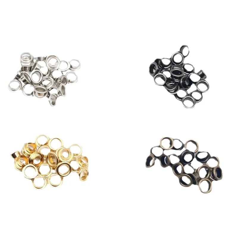 200sets Metal Eyelet Grommet Punch Installer Tool Set for Belt Clothes Canvas Curtains Shoes Tent Tarpaulins Pliers Set 6mm