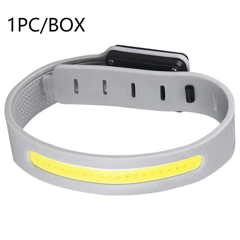 

COB LED Armband Light 350mAh 500LM Sport Night Running Warning Arm Leg Wristband Light Type-C USB Rechargeable IPX4 Waterproof