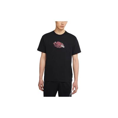 SB Casual Sport Skateboard Rundhals Kurzarm T-Shirt Herren Tops Schwarz DD1317-010