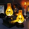Halloween Decoration Props Glowing Pumpkin Lantern Retro Oil Lamp Candle Light Bar Layout Props