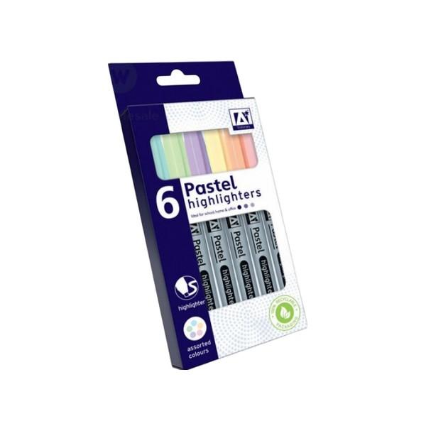 Anker Pastel Highlighter (Pack of 6)