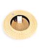 Stripe Line Kangkang Panama Hat