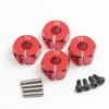 4pcs Aluminum Drive Hubs 6 7 mm RC Car Accessories Durable Crawler Wheel Parts for HSP HPI Tamiya