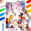 Digital Oil Painting Diy Oil Painting Hand Painting Living Room Bedroom Decoration Painting Alice Tea Party Fantasy