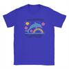 Unisexs TShirts Funny Sarcastic Humor Cotton Tees Short Sleeve Dolphin Undiagnosed Aint Right  Round Neck Clothes Plus Size