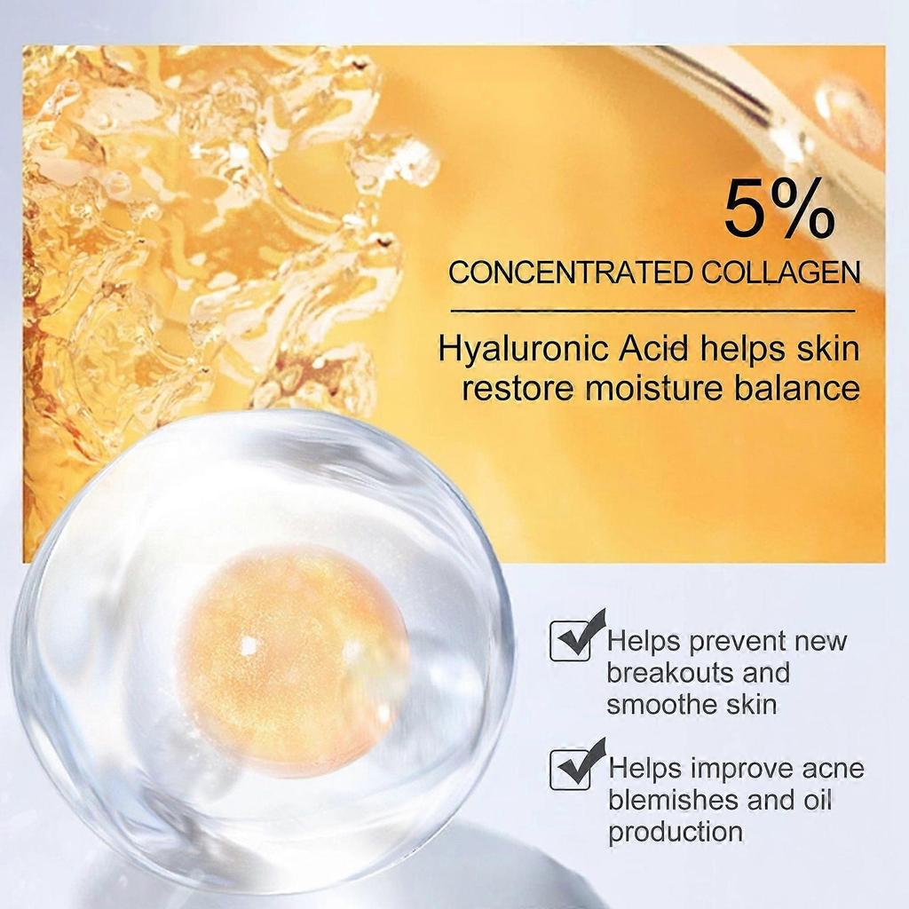 Eelhoe Facial Collagen Serum - Repairs Facial Skin, Deeply Hydrates And Moisturizes, Anti-Aging Skincare Essence