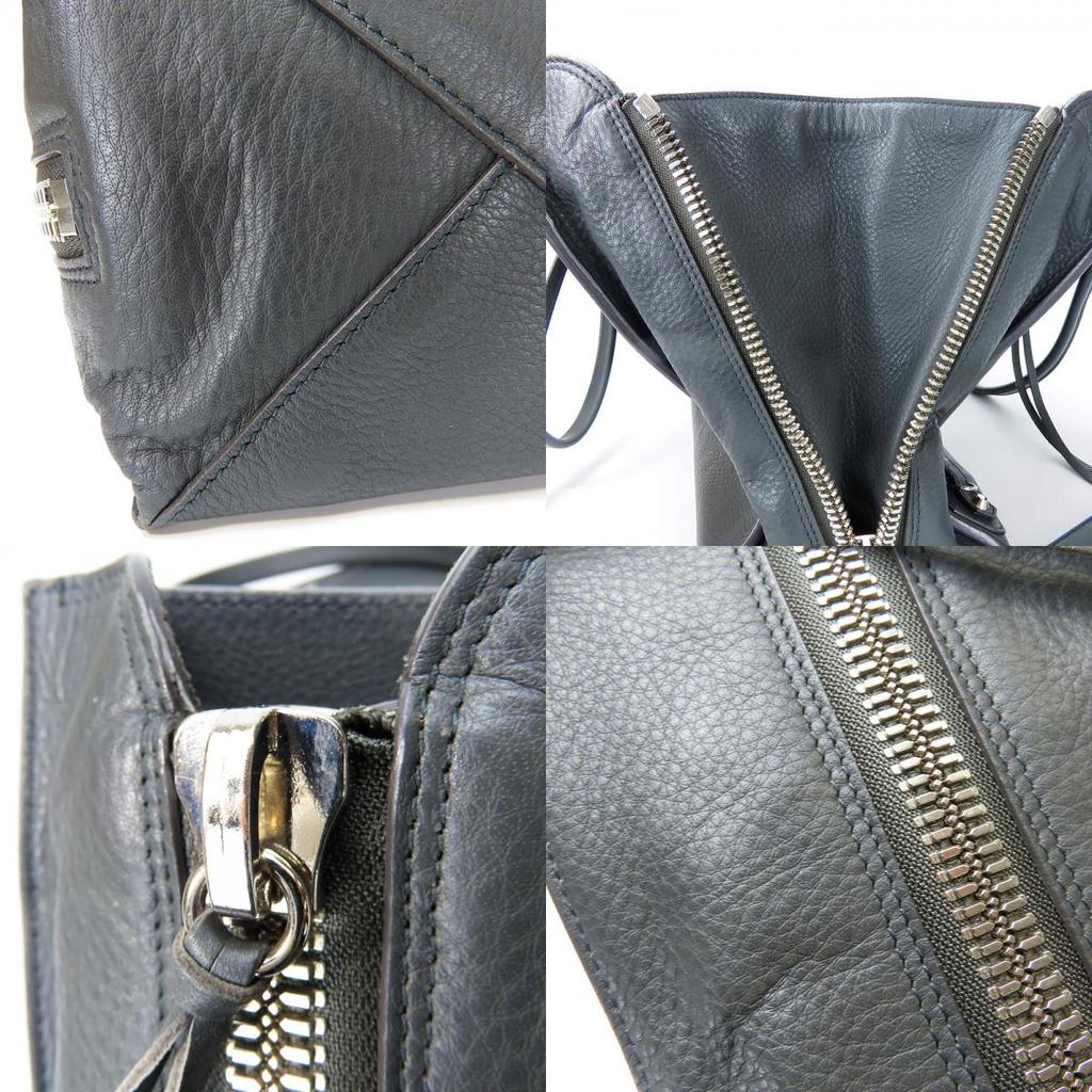Used BALENCIAGA Tote Bag paper 432596 Calfskin gray 2WAY