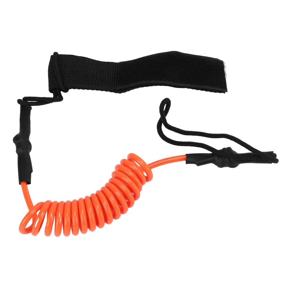 Kayak Oar Safety Rope Durable Strength Adjustable Paddle Board Accessories for Anti LostOrange
