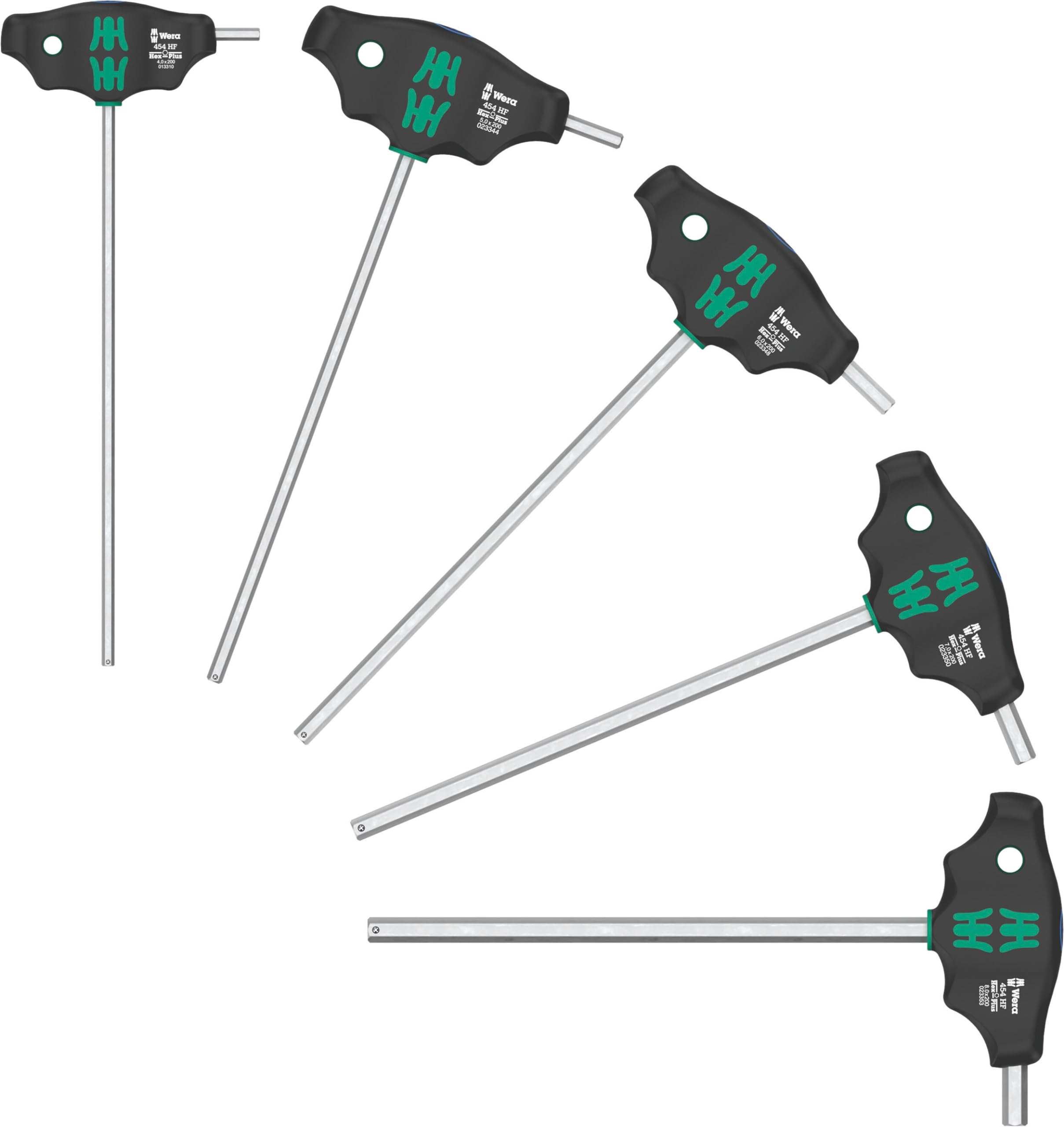 

Wera HF SHK Driver Set with Retention Function 454/5 T-Handle (136070) чёрный