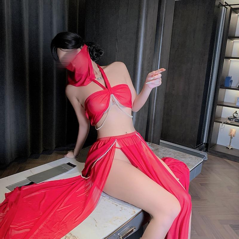 Sex underwear sexy cos Western Regions antique uniform passion free suit perspective mesh pajamas