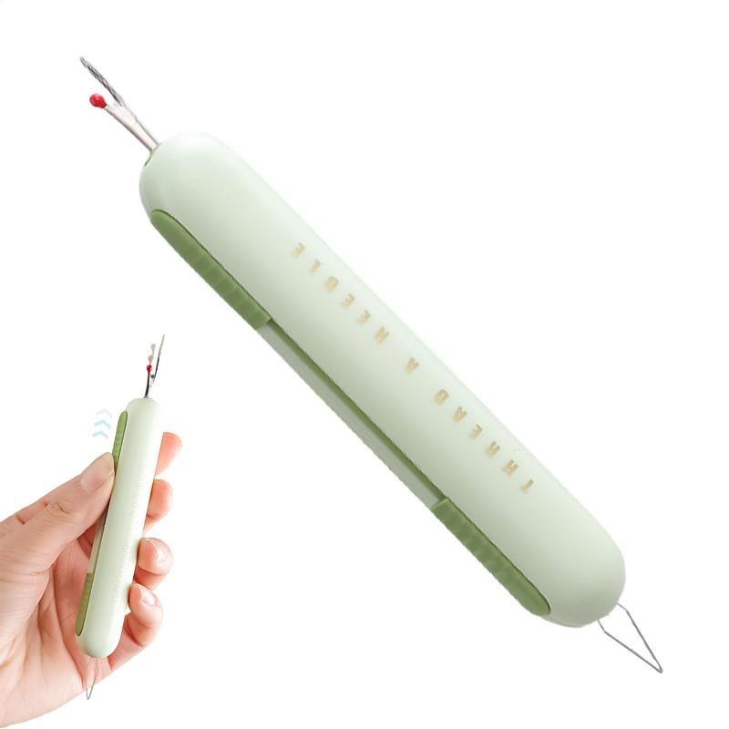 New 2 In 1 Needle Threaders Seam Rippers for Sewing, Threading and Seam Remover Seam Ripper Tool for Sewing Crafting