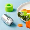 Household Kitchen Mold Set Baby Complementary Food Butterfly Noodle Mold Fruit and Vegetable Cutting Mold Stainless Steel Biscuit Embossing Mold