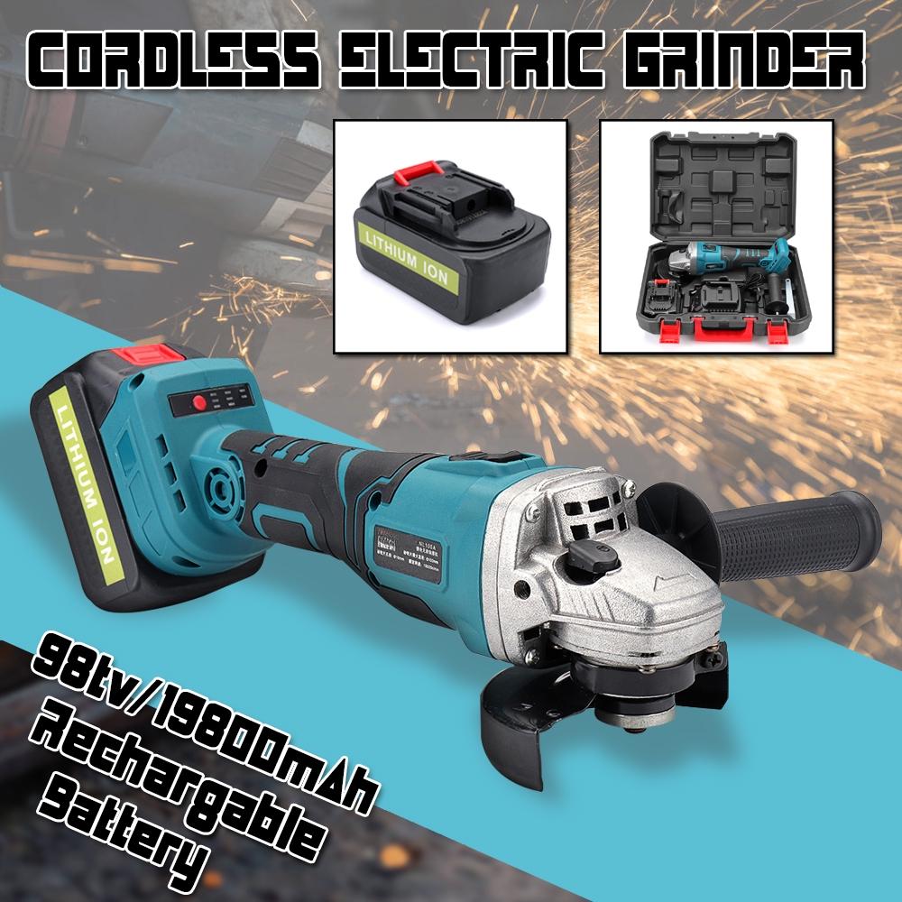 Electric Angle Grinder Set M10 High Power Rechargeable Brushless Cordless Angle Grinder