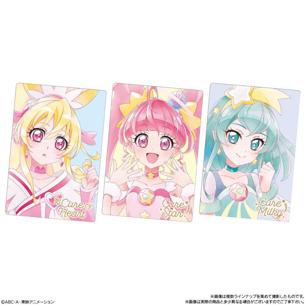Bandai PreCure Karta Oplatky 10 Cukroví (20 kusů) hračky/oplatky (pečené cukroví) (Řada PreCure)